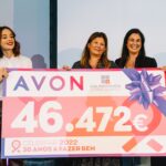 Avon entrega mais um donativo de mais de 46 mil euros à Liga Portuguesa Contra Cancro (Outubro 2022)