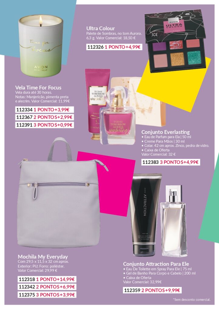 CONVIDA UM AMIGO AVON PRÉMIOS